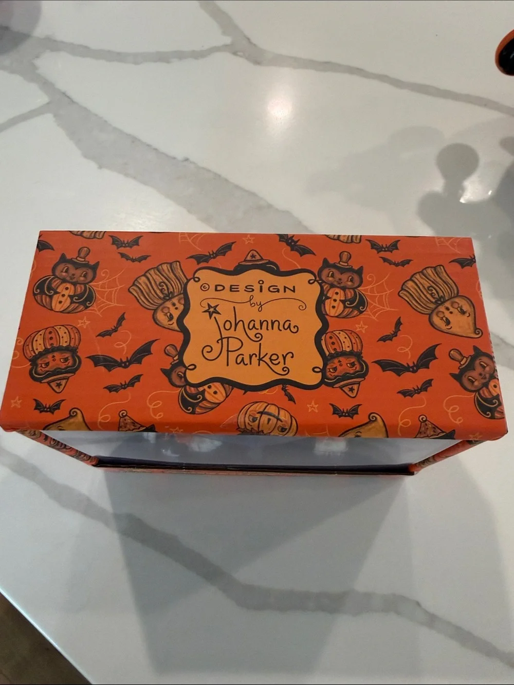 Halloween Black & Orange Cat Salt and Pepper Shaker Set